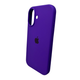 Защитный чехол-накладка Silicone Full Case AA Open Cam для Apple iPhone 16 Amethist (FullOpeAAi16-54) - изображение 3