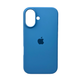 Защитный чехол-накладка Silicone Full Case AA Open Cam для Apple iPhone 16 Cornflower (FullOpeAAi16-49) - изображение 1