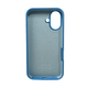 Защитный чехол-накладка Silicone Full Case AA Open Cam для Apple iPhone 16 Cornflower (FullOpeAAi16-49) - изображение 2