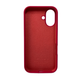 Защитный чехол-накладка Silicone Full Case AA Open Cam для Apple iPhone 16 Maroon (FullOpeAAi16-35) - изображение 2