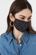 Жіноча чорна захисна маска POLKA DOT FACE COVER Accessorize OS 187189 - изображение 1