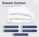 Одеяло летнее ТЕП. Dream Collection Cotton microfiber 150-155х210 - изображение 5