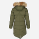 Kurtka parka damska zimowa PERSO BLH919079F 2XL Khaki (5905080208726) - obraz 7