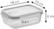 Контейнер Tescoma Freshbox Glass 0.6 л (892171) - изображение 4