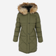 Kurtka parka damska zimowa PERSO BLH919079F M Khaki (5905080208696) - obraz 6