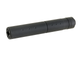 Страйкбольний глушник 195x30mm - Black [M-ETAL] (для страйкболу) - зображення 1