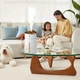Увлажнитель воздуха с подсветкой Fog Humidifier 8496 Бело-золотой - изображение 2