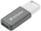 Pendrive Verbatim DataBar 128GB USB 2.0 Grey (49456) - obraz 3