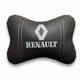 Автомобильная подушка АвтоХоп на подголовник с белым логотипом Renault - изображение 1
