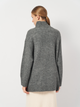 Свитер вязаный зимний теплый женский Piazza Italia 01349-1655 L/XL Grey Melange (2001349002043) - изображение 2