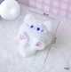 Маленький котик-брелок Kawaii білий - зображення 4