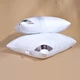 Подушка Air Dream Premium IDEIA 50*70 см чохол з внутрішньою подушкою на блискавці, антиалергенна білий - зображення 3