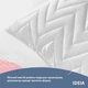 Подушка IDEIA 60x60 - Nordic Comfort стеганная белая - изображение 5