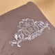Подушка декоративна IDEIA 45х45 - Royal з вишивкою шоколад - зображення 2