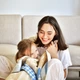 Плед дитячий бавовняний IDEIA Papaella Baby - 90x120 Кошеня блакитне - зображення 6