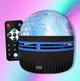 Світлодіодний проектор Starry Galaxy музичний нічник з мікрофоном та пультом від USB ЮСБ - зображення 1