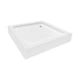 Душова кабіна Lidz Wawel SC80x80.SAT.LOW.FR квадратне скло Frost 4 мм + Lidz Душовий піддон - зображення 4