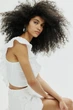 Топ H&M 1224824П S белый - изображение 2