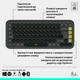 Клавiатура бездротова Logitech Pop Icon Keys графіт (920-013157GR) 293752 - изображение 5