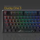 Клавіатура Ducky One 3 TKL Cherry MX Red підствітка, чорний укр 292844 - изображение 3