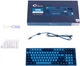 Клавіатура AKKO 3098B Ocean Star RGB CS Jelly White Hot-Swap (6925758615204) блакитний 290388 - зображення 11