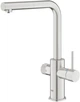 Смеситель кухонный GROHE Blue Pure Minta 30601DC0 с фильтром обратного осмоса ECOSOFT P'ure AquaCalcium Mint (MO67530601DC) - изображение 3