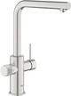 Смеситель кухонный GROHE Blue Pure Minta 30601DC0 с фильтром обратного осмоса ECOSOFT P'ure AquaCalcium Mint (MO67530601DC) - изображение 4