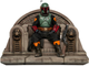 Figurka Iron Studios Star Wars Boba Fett on Throne (609963128099) - obraz 1