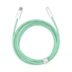 Кабель Type-C Lightning для айфон PD 20Вт 2м зеленый Baseus Dynamic CALD000106 - изображение 2