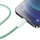 Кабель Type-C Lightning для айфон PD 20Вт 2м зеленый Baseus Dynamic CALD000106 - изображение 3