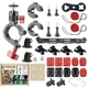 Крепление на мотоцикл для экшн-камеры шлем руль алюминий AC Prof HQS-NEW-KIT-M06 - изображение 1