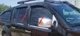 Наружняя окантовка стекол (4 шт, нерж.) Carmos - Турецкая сталь для Nissan Navara 2006-2015 гг - изображение 4