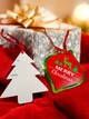Бирки для подарунків Centrum Christmas 80950 Паперові Об'ємні 8.5х5 см 12 шт (2000998484200) - зображення 3