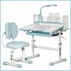 Комплект стіл + стілець + лампа Evo-kids BD-24 Blue (BD-24 BL) Блакитний - изображение 1