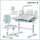 Комплект стіл + стілець + лампа Evo-kids BD-24 Blue (BD-24 BL) Блакитний - изображение 5