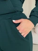 Спортивні штани жіночі Merlini Сансіро 600001302 4XL-5XL Зелені (600001302_4) - зображення 14