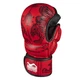 Рукавички для тайського боксу Muay Thai APEX L/XL червоні з тигром веганські для тренувань і змагань з капою - зображення 3