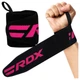 Бинти для зап'ястя (кистьові бинти) RDX W2 Gym Wrist Wraps Pink Pro - зображення 1