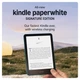 Электронная книга Kindle Paperwhite Signature Edition 2024 Metallic Jade, 32GB, без рекламы, 7 HD E Ink Carta дисплей, антибликовое покрытие, подсветка, сенсорный экран, Bluetooth/Wi-Fi, защита от влаги, 300 dpi, зелёная - изображение 2