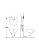 Панель смыва для унитаза вертикальная Grohe Skate Air (черный матовый) (38505KF0) - изображение 4