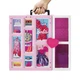 Набір Barbie Fashionistas Dream Closet / Барбі Двоповерхова шафа Мрії з лялькою та одягом HGX57 - зображення 5
