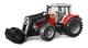 Машинка Bruder Трактор Massey Ferguson 7624 з фронтальним навантажувачем 1:16, 03047 - зображення 2