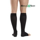 Медицинские компрессионные гольфы Relaxsan Medicale Cotton 2 класс 23–32 мм рт.ст. открытый носок черные размер 4 (2050) - изображение 7