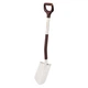 Лопата штикова полегшена Fiskars White (1067519) - зображення 1