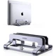 Подставка для ноутбука UGREEN LP258 Vertical Laptop Stand/Silicone Protection/Silver (UGR-60643) - изображение 2