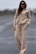 Костюм альпака женский бежевого цвета Fashion размер 44-46 (195803) - изображение 1