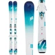 Лижі гірські комплект K2 ANTHEM 76X W+ER3 10 COMPACT QKCLK 149см White/blue (10D0406.143.1+10C1011.143.2) - изображение 2