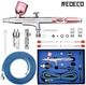 Аэрограф NEOECO NCT-131RGKRG1 пульверизатор - распылитель с вырезом для украшения тортов / нейл-арт + шланг и аксессуары, розовый (95388467) - изображение 1