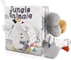 Тактильная мягкая книжка-шуршалка для малышей "Jungle Animals" (GC1002) - изображение 1
