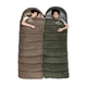 Спальник з капюшоном Naturehike U250 NH20MSD07, (6°C), правий, коричневий - изображение 2